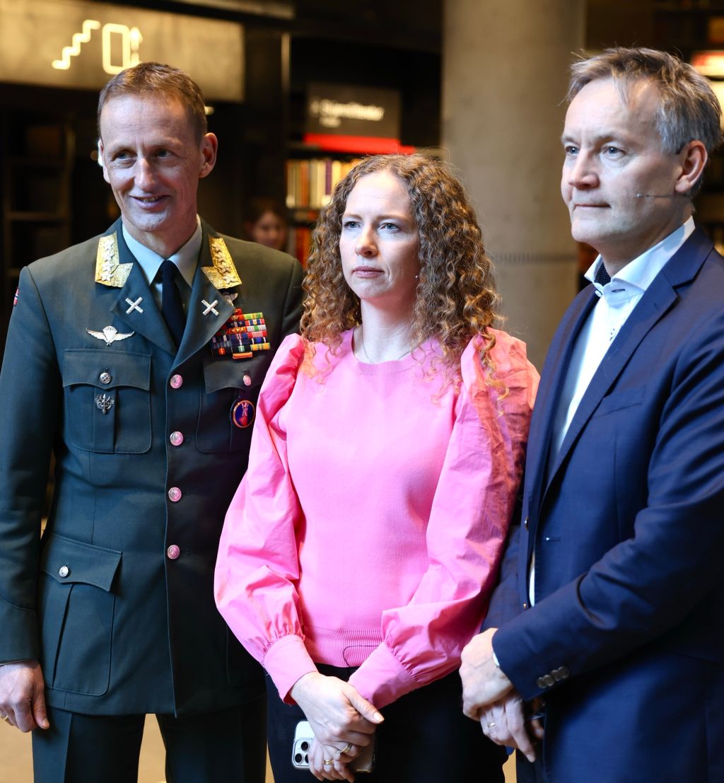 Eirik Kristoffersen  (til venstre), Cecilie Sendstad og Espen Skjelland