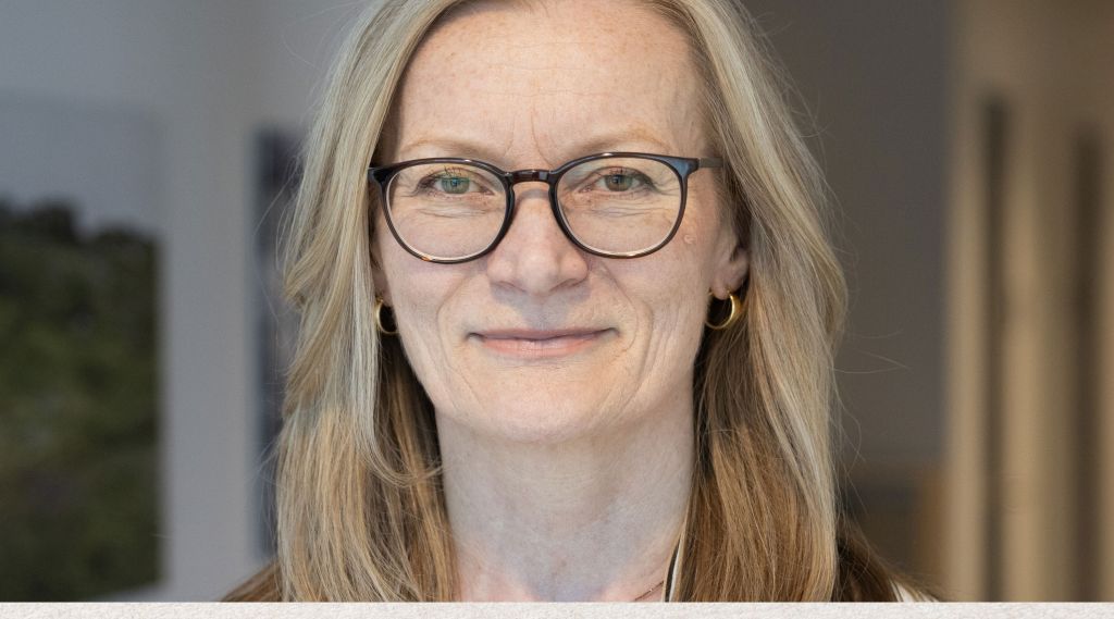 Podkastlogo til Ugradert med bilde av forsker Anne Lise Bjørnstad.