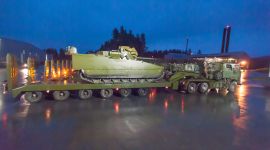 PBN transporteres til Finnmark ved hjelp av TT-troppen i Stridstrenbataljonen / During exercise Bifrost