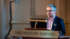 Truls Hallberg Tønnessen i Oslo militære samfund.