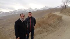Thomas Hegghammer og Abdallah Anas (Abdallah Azzam’s svigersønn) i Paghman, Afghanistan, 2017.