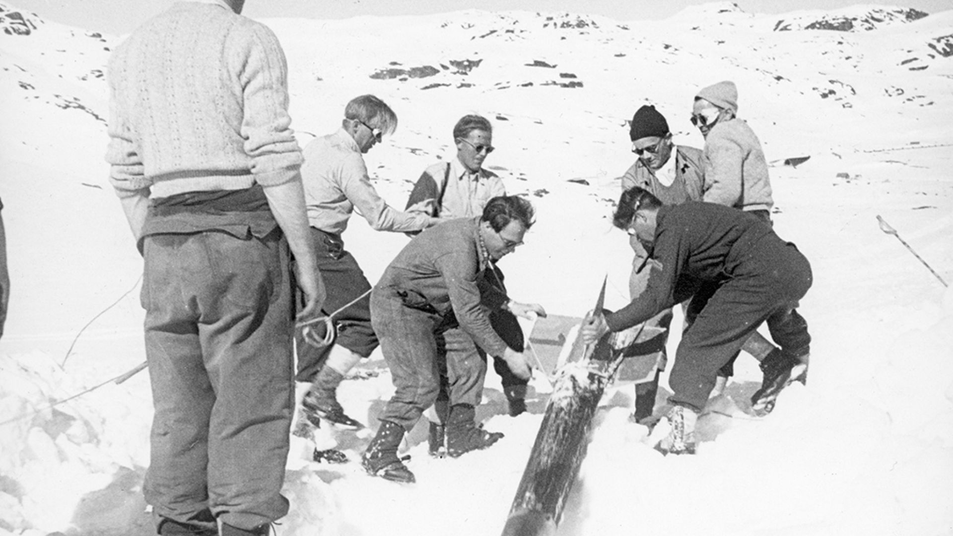 Forsøk med Terne 1950
