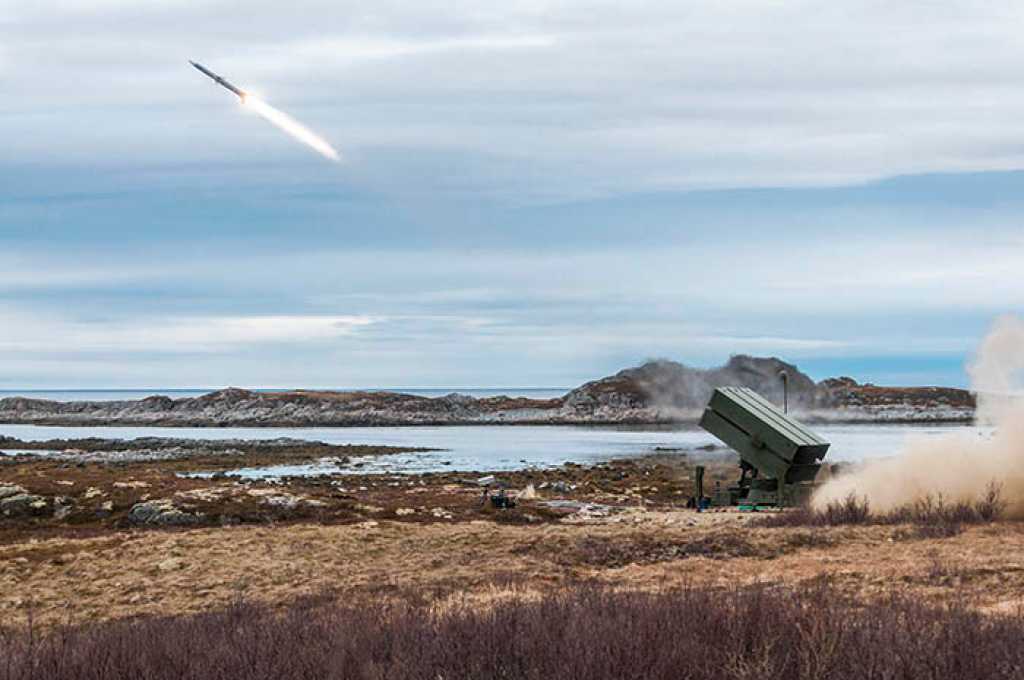 Øvelse Sølvpil - Skarpskytingsøvelse med luftvernsystemet NASAMS II.