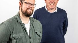 Nærbilde av Marius Nyquist Pedersen og Bjørn Olav Knutsen.