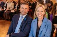 Hanno Pevkur og Marte Gerhardsen.