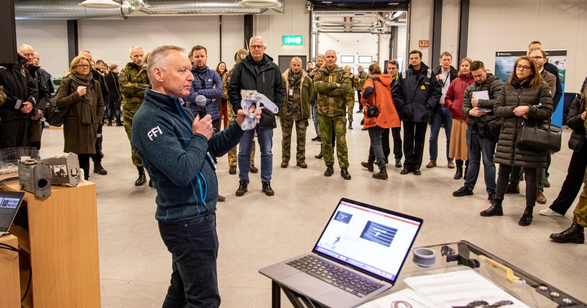 Dimostrazione della nuova tecnologia norvegese avanzata a Narvik