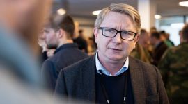 Portrett av Bjørn Tore Markussen, sjef Teknologi og IKT i Forsvaret.