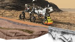 Illustrasjon av rover-radar