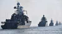 Russiske marine på øvelse i Svartehavet