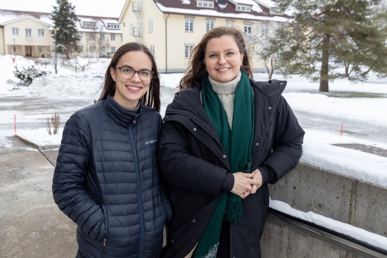 Portrett av Susanne Glenna og Ingunn Helene Landsend Monsen.