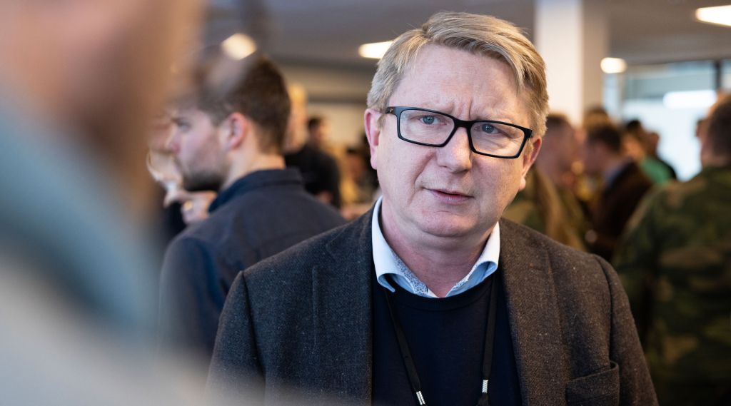 Portrett av Bjørn Tore Markussen, sjef Teknologi og IKT i Forsvaret.