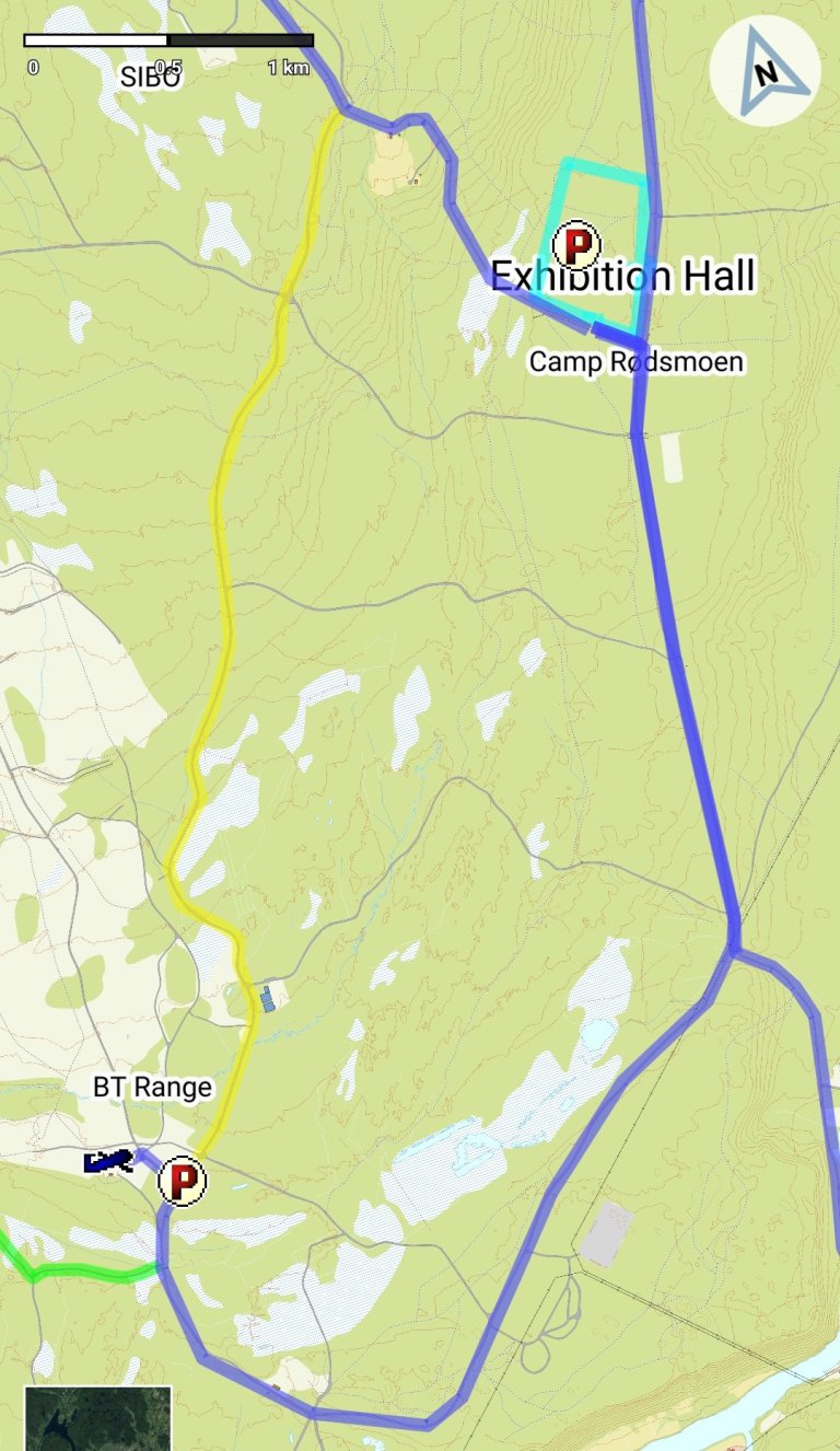 Map view of where BT Range is