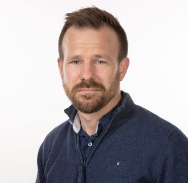 Portrettfoto av mann