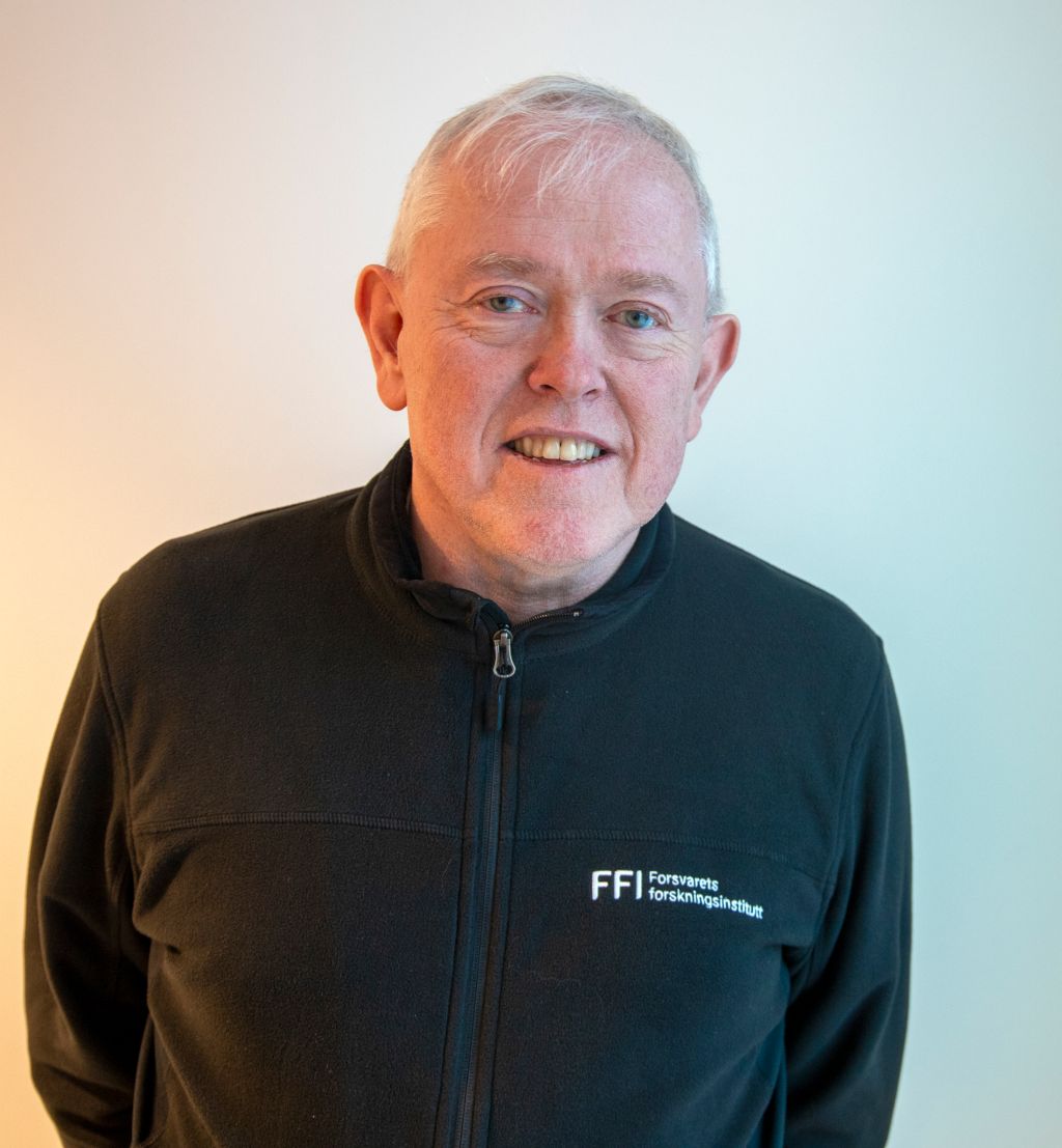 Bjørn Olav Knutsen i fleecejakke merket med FFIs logo.