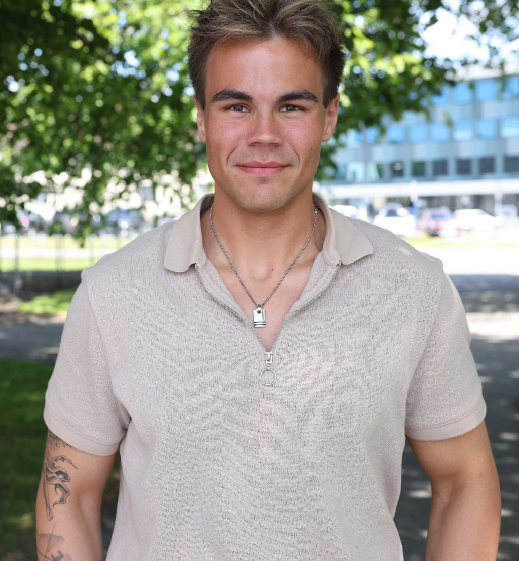 Portrett av Jonas, ein av mange som har hatt sommarjobb ved FFI.