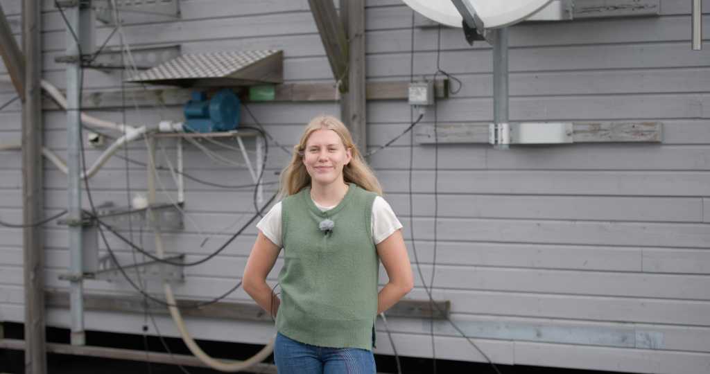 portrettbilde av sommerstudent Karoline