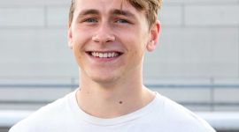 Portrett av Filip - ein somarstudent ved FFI.